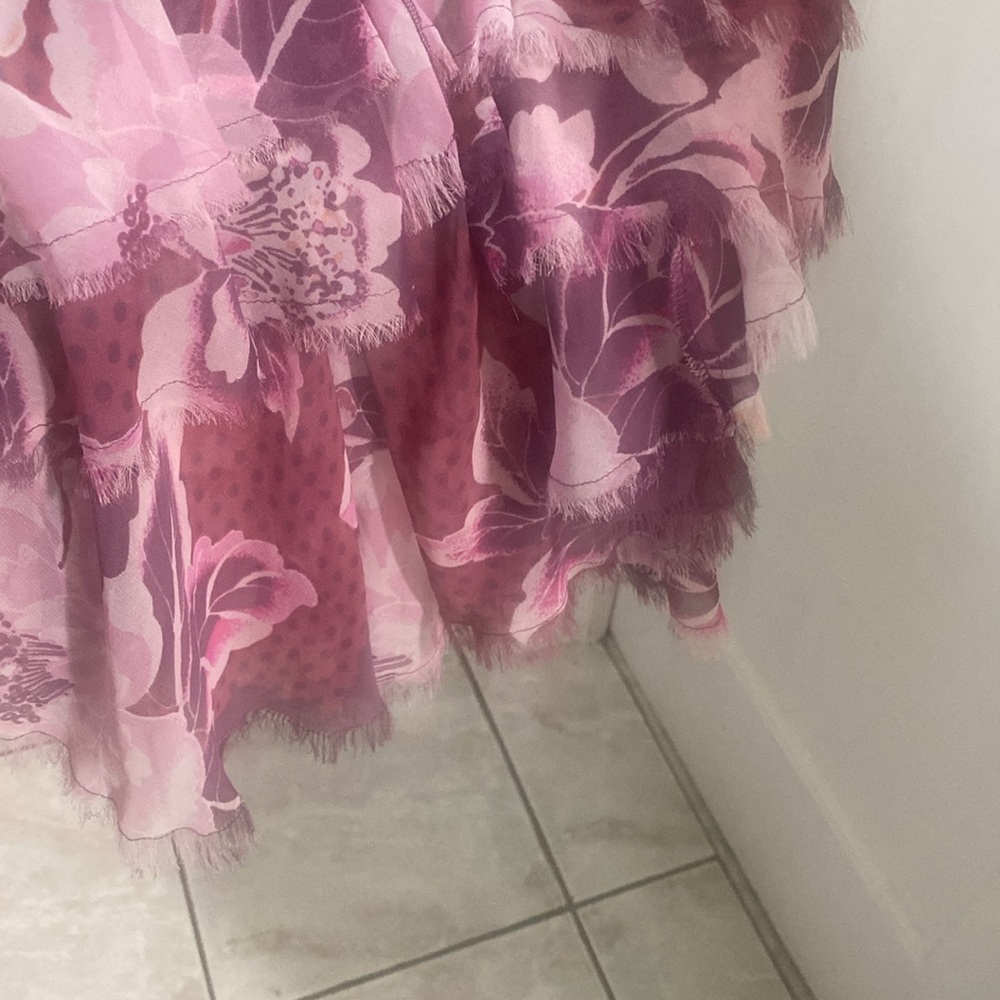 Free People Floral High Low Dress - Picture 5 of 6